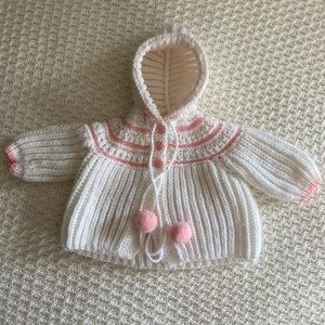 Vintage baby girl sweater.
